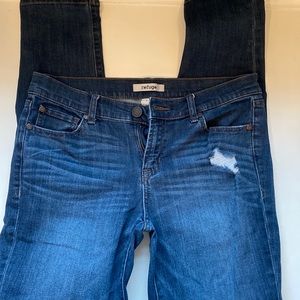 Size 8 mid rise womens refuge jean